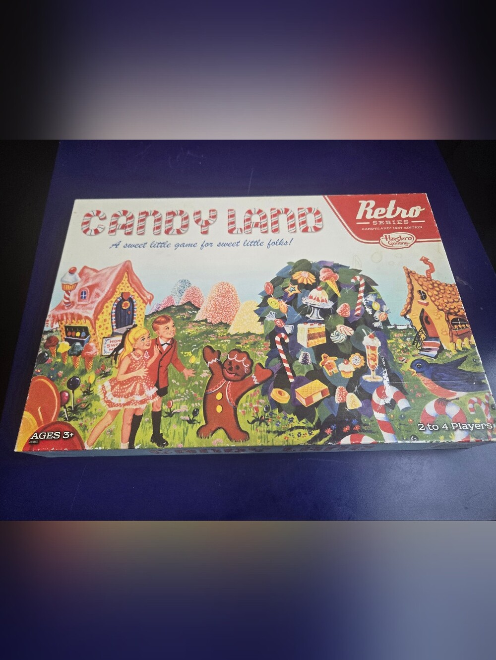Candy Land Board Game - Classic Retro Design, Age 3+